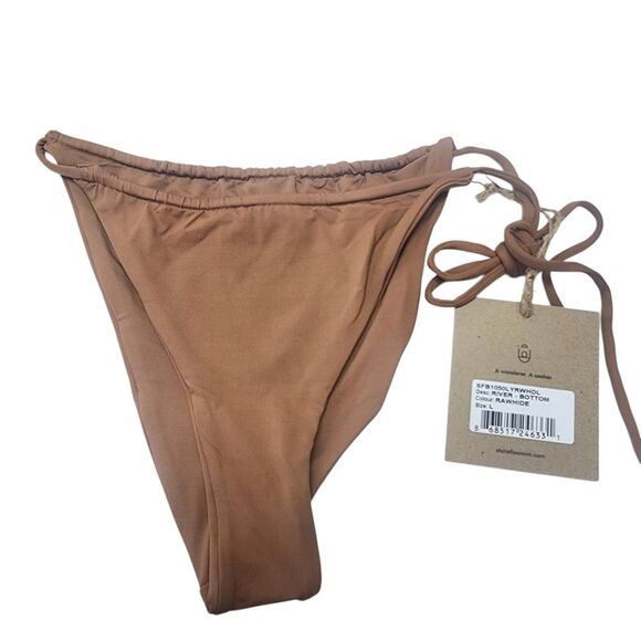 NWT Stone Fox Swim Rawhide River Bikini Bottoms (L) - Picture 3 of 5